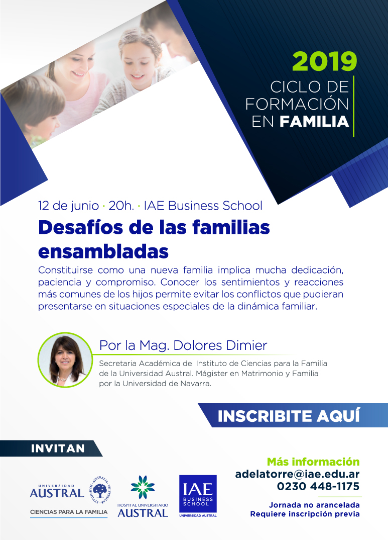 Ciclo de formación en familia 2019